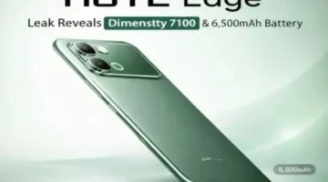 إطلاق قوي.. Infinix NOTE Edge يعتمد معالج MediaTek Dimensity 7100